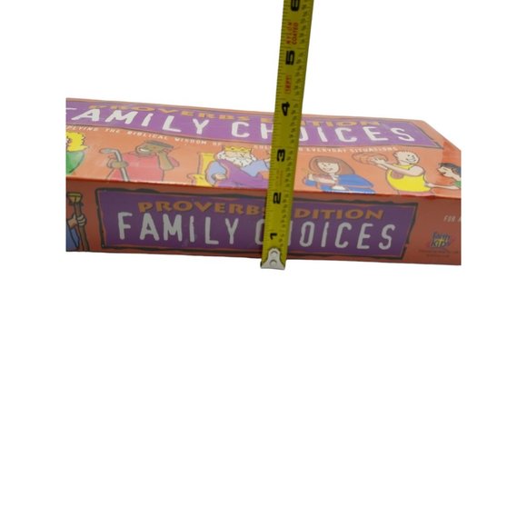VTG Family Choices Proverbs Edition Faith Kidz Board Game Family Night - Picture 9 of 13